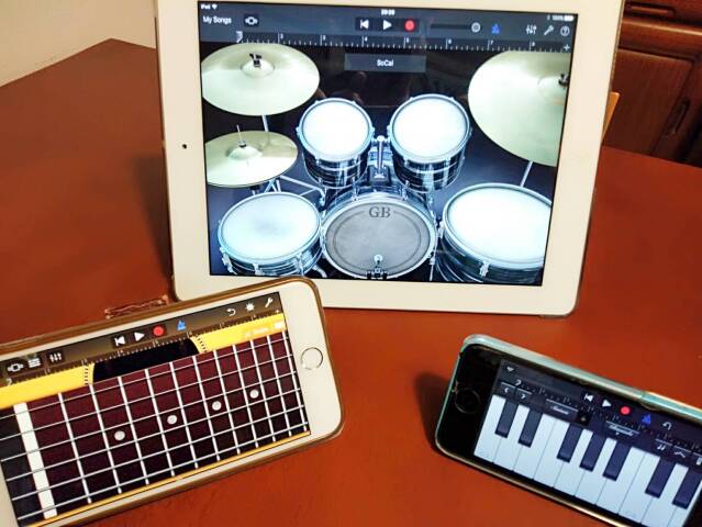 iphone・ipadで気軽に音あそび