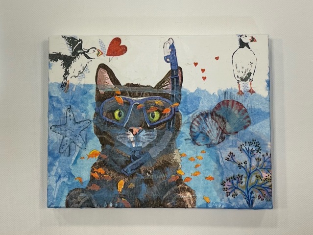《夏休み特別講座》ペパナプちぎり絵アートを作ろう