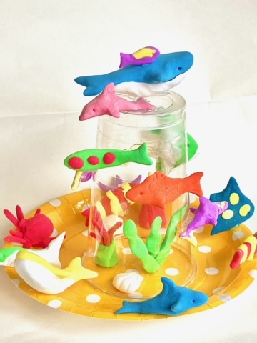 《夏休み特別講座》～こどもアトリエ～　小さな水族館を作ろう