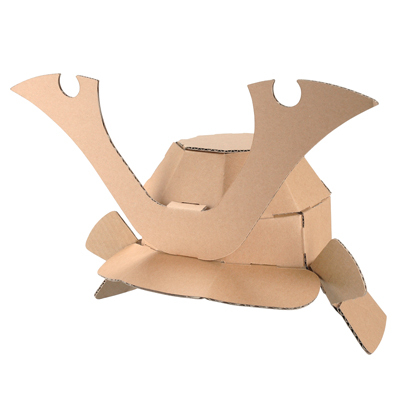 【春の特別講座】こどもの日向け「段ボール兜（かぶと）＆刀」工作教室