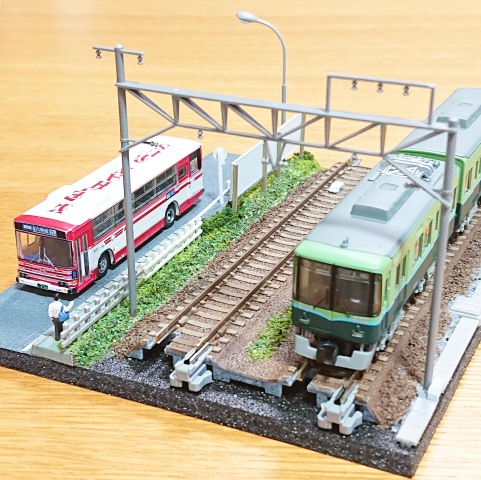 ～スタンプラリーで『鉄道ジオラマグッズ』をゲットしよう～　子供から大人まで『鉄道ファン集まれ～！！』 「鉄道のある風景」鉄道と幹線道路の情景を作ろう～！