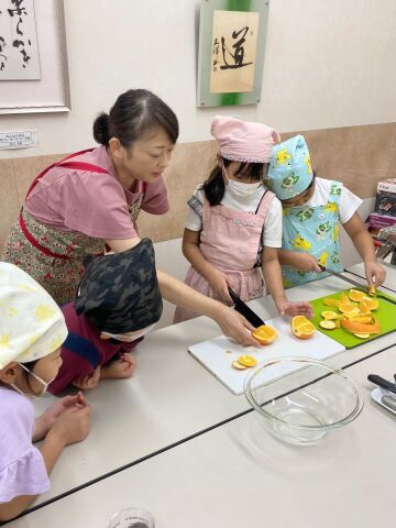 五感を育てるこどもクッキング