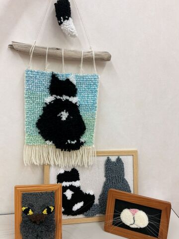 【にゃんカル】パンチニードルで猫を作っちゃおう！