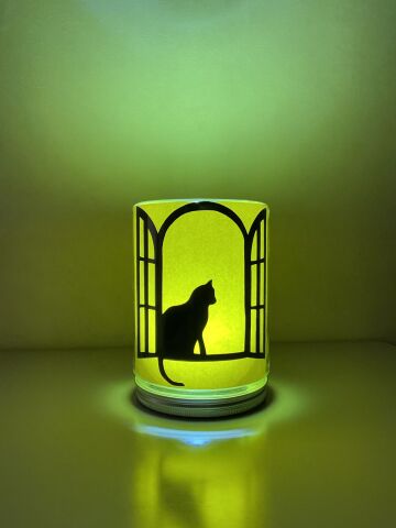 【にゃんカル】切り絵でランタンを作ろう！