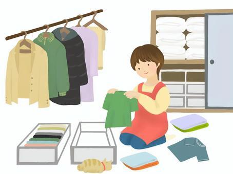 健康生活のための整理収納