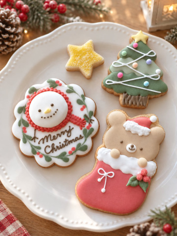 かわいい♡美味しい♡楽しいクリスマス★アイシングクッキー教室