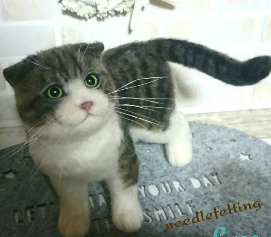 楽しく羊毛フェルト