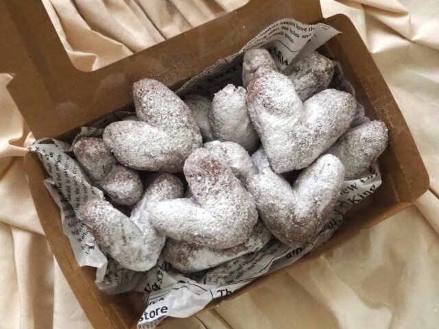 みんなで食べよう！ ハートのシュガーバター