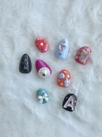 ☆こども縁日ワークショップ☆デコって楽しい！キッズネイルアート体験