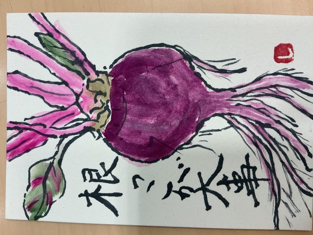 あなたに届け☆絵手紙