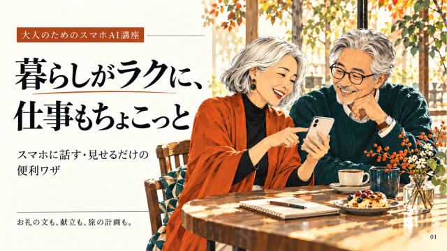 スマホで学ぶLINEとAI