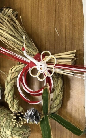 自然の恵みでつくるしめ縄作り講座