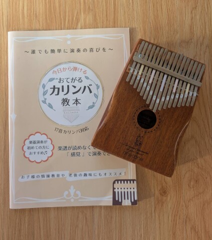 癒され楽しい♪　はじめてのカリンバ
