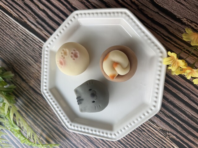 【にゃんカル～JEUGIA猫まつり～】大人のためのにゃんこ練り切り体験