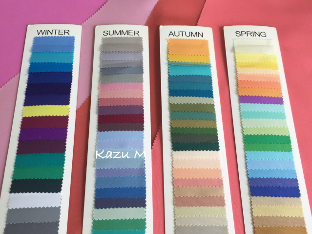 似合う色発見　パーソナルカラー診断