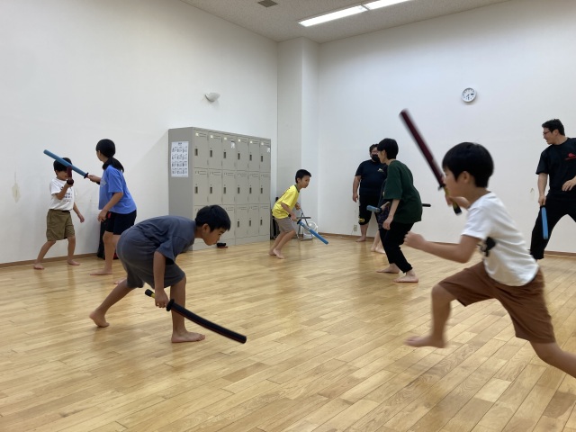 サムライになってチャンバラ体験！楽しく挑戦♪スポーツチャンバラ