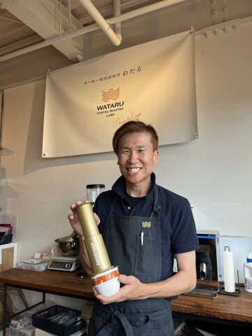 【ご当地講座】日本チャンピオンが語る！淹れる！ エアロプレスでのコーヒー飲み比べ体験