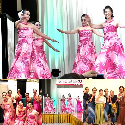 夜のフラダンス教室