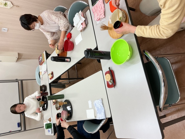 大日本茶道　気軽に楽しむテーブルお抹茶