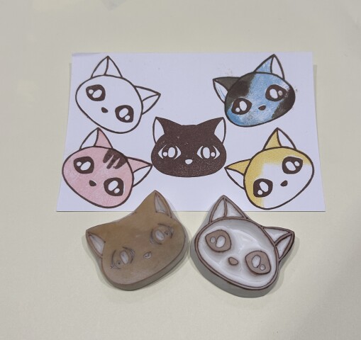 【にゃんカル】けしごむはんこ特別体験レッスン