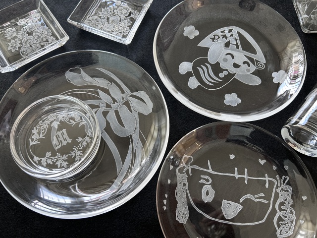 東海初！ガラス彫刻グラス・グリプティの世界