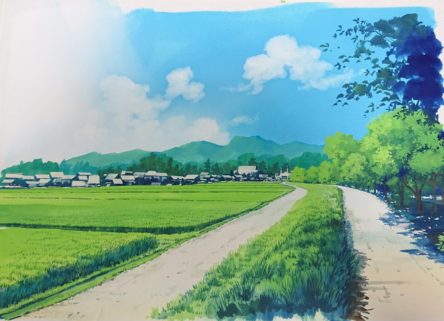 「アニメーション背景画講座」