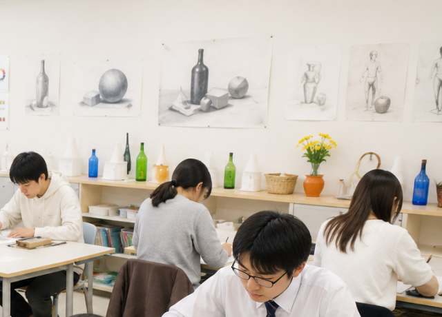 デッサン・水彩画