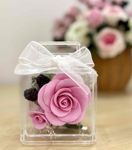 粘土の花(DECOクレイクラフト)