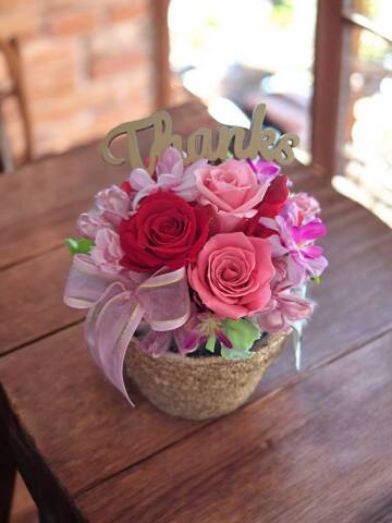 プリザーブドフラワーで作る♡母の日プレゼント