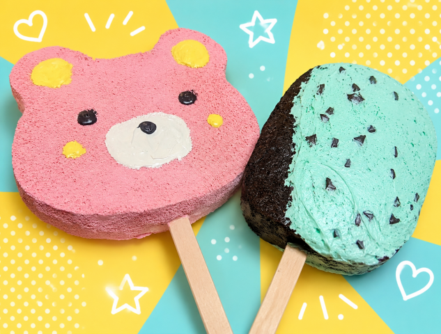 夏休み！1DAY　ペタっとふわもち！アイスキャンディースクイーズ