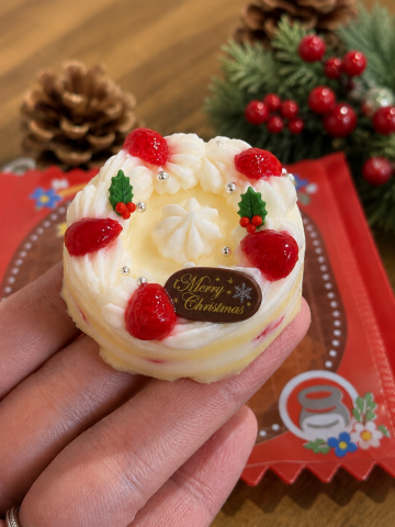 触感バグる？クリスマスケーキスクイーズを作ろう！