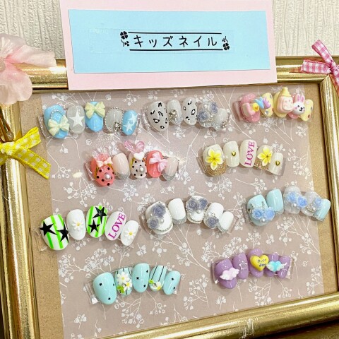 【春休みキッズネイル】なりきり♡ ネイリスト体験