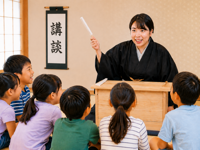 声と言葉のこども表現教室 ～講談で楽しく学ぼう～