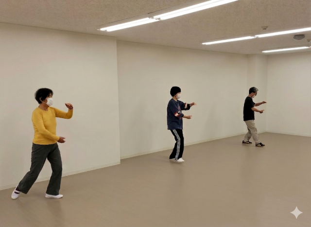 【水曜クラス】おつとめ帰りの太極拳