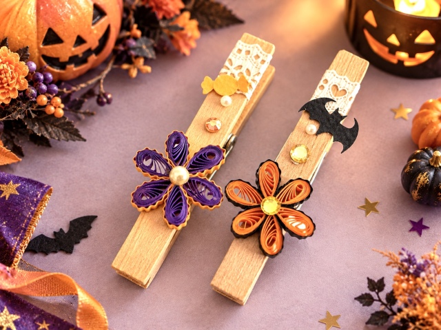 【ワークショップ開催】クルクル楽しく巻いて作るハロウィンフレーム
