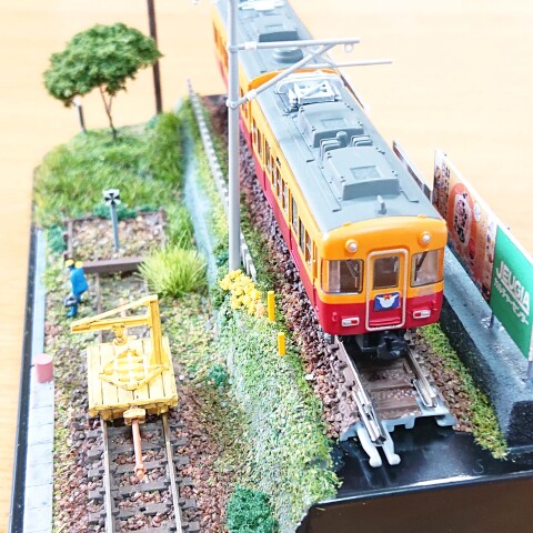  「鉄道のある風景」側線がある情景を作ろう～！　特典！！Nゲージ保線区車両１両プレゼント