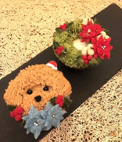 愛犬と楽しむクリスマス「わんこのおやつ”クリスマスケーキ”」