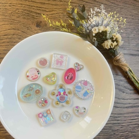 【1日講座】ぷくっと立体クリアレジンシール