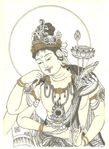 ―いのりを形に― 仏画教室