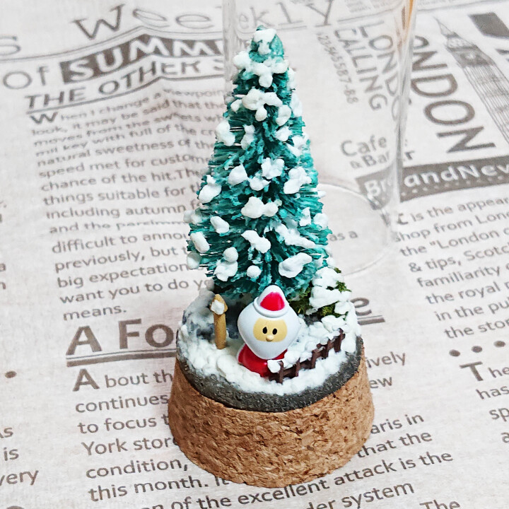 メルヘンな世界～「雪景色 Xmasジオラマリウム」を作ろう