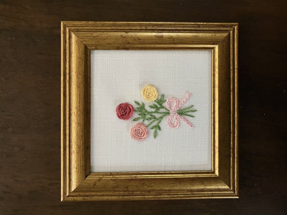 【オンライン講座】ゆったり楽しむ 自由な刺繍時間