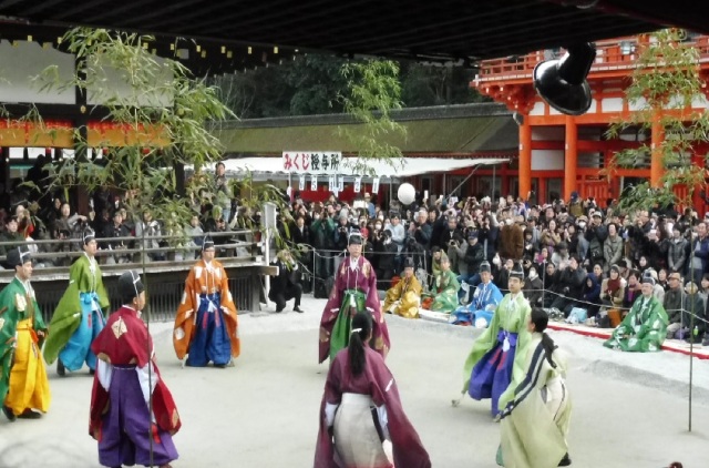 下鴨神社　『蹴鞠はじめ』