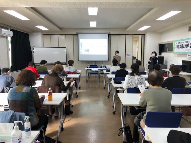 毎年春に人気の講座です。整理収納アドバイザー2級認定講座
