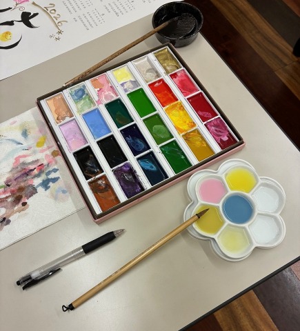 『永田紗戀の「花咲く書道」』教室のご紹介（1/18）