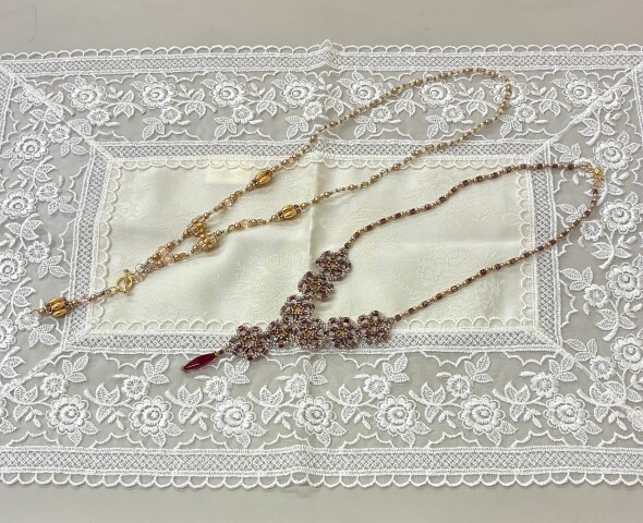 『オートクチュール刺繍＆ビーズステッチアクセサリー』受講生作品～第2弾～（1/22）