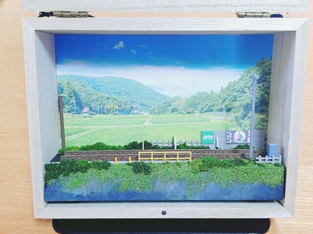 【入会金不要・1日講座】夏休みワークショップ！「額縁（フレーム）鉄道ジオラマ」を作ろう～‼