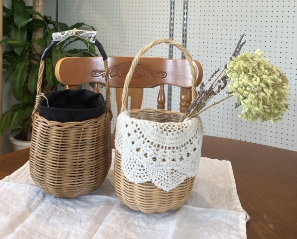 新講座体験会「ラタンかご編み講座」