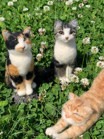 【講座紹介】中山みどり監修「羊毛フェルトで愛犬・愛猫を作ろう」