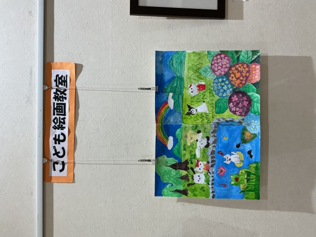 店頭にて受講生様のステキな作品展示中です♪