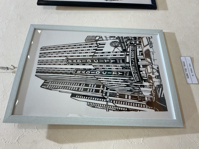店頭にて受講生様のステキな作品展示中です♪